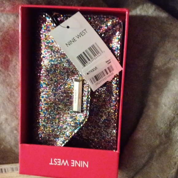 Nine west envelope crossbody with strap. Multi-color - Picture 1 of 6